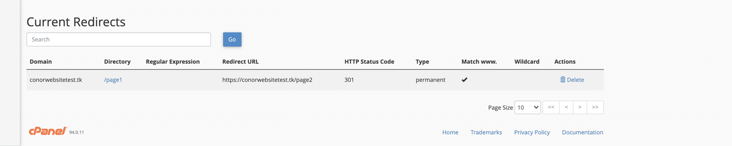 How to remove a redirect in cPanel conor bradley digital agency