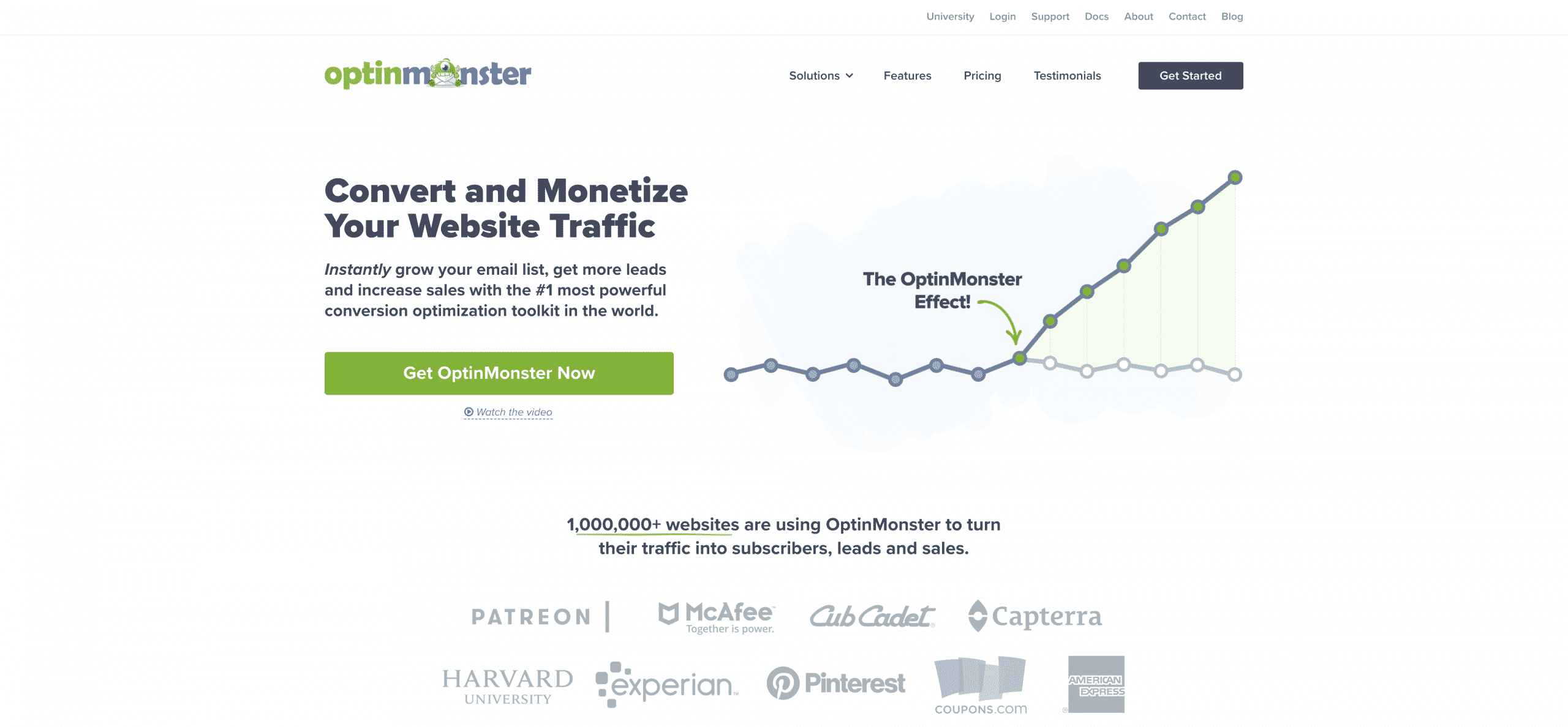 optinmonster.com website screenshot conor bradley digital agency