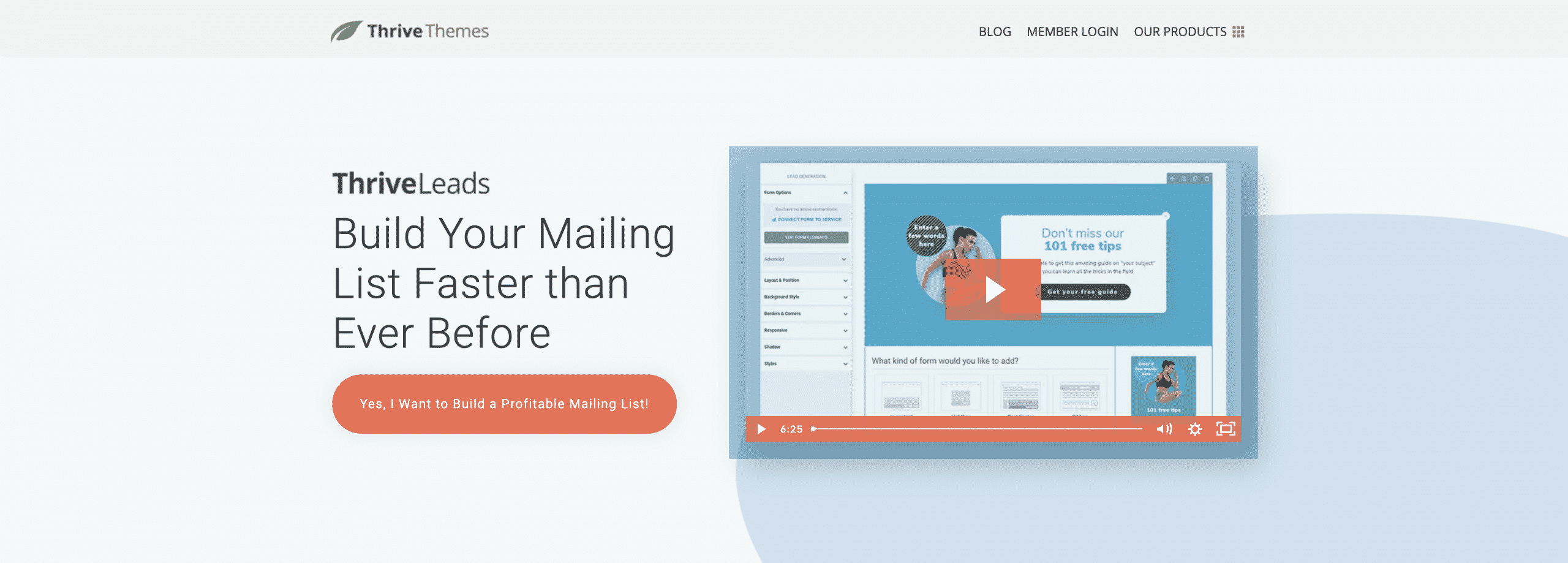 thrivethemes.comleads website screenshot conor bradley digital agency